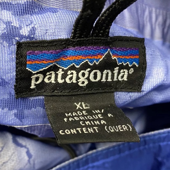 Patagonia Men’s Waterproof Stretch Blue And Black Jacket Size XL STY:24152 - Picture 2 of 6